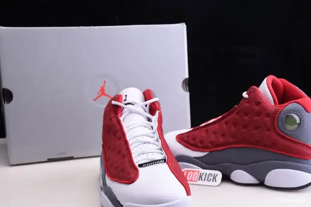 HYPE 414571-600 Jordan Air Red Gym Flint Retro Grey 13 0412